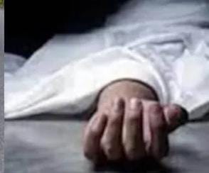 तेज रफ्तार बाइक के अनियंत्रित होने पर बाइक सवार सड़क पर गिरा