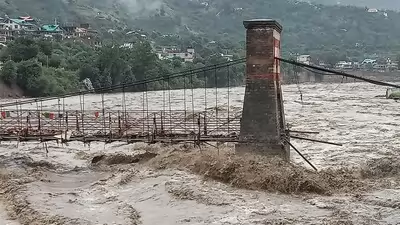 Cloud burst in Himachal's Kullu