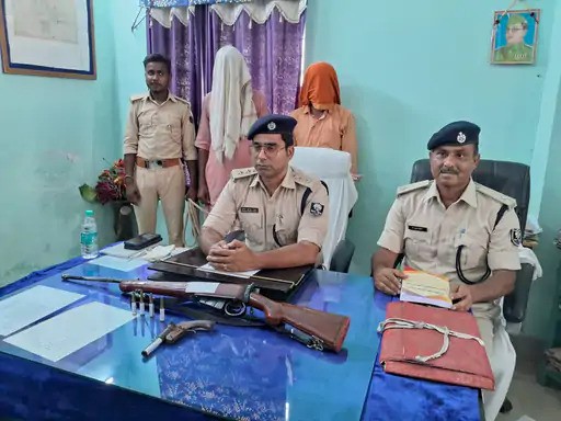 सहरसा में बड़ी घटना को अंजाम देने वाले थे बाप-बेटे