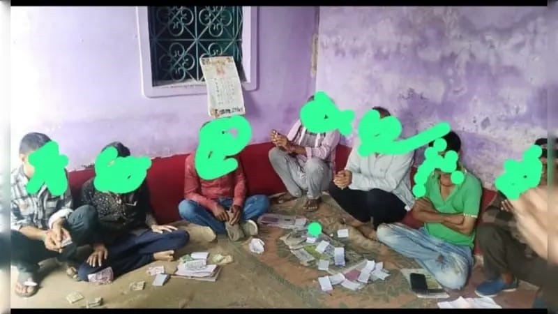 सटेरिया बाल्मीक पाठक के ठिकाने पर रेड कार्यवाही 