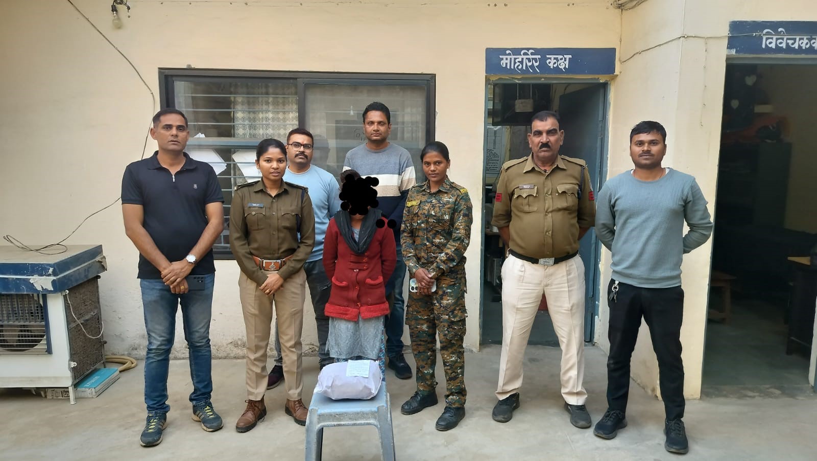 लालबर्रा पुलिस की बड़ी कार्रवाई, महिला तस्कर गिरफ्तार