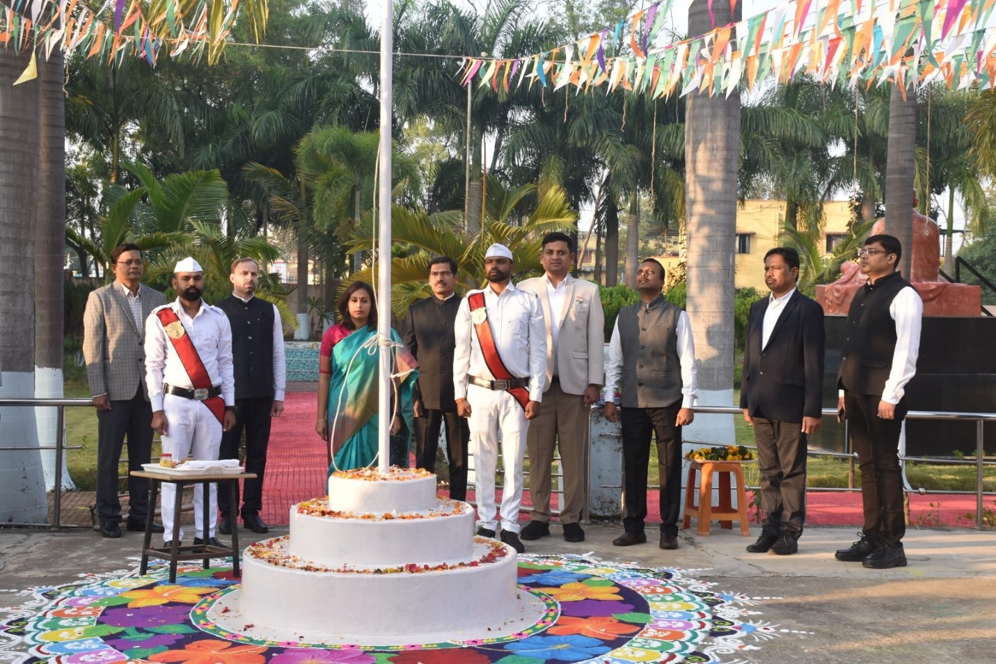 नारायणपुर में मनाया गया 76वां  गणतंत्र दिवस 