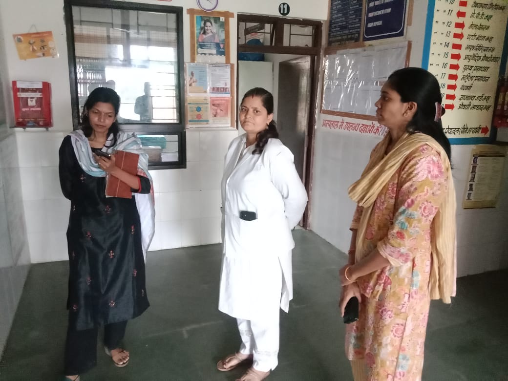 ग्रामीणों को बेहतर स्वास्थ्य सुविधाएं उपलब्ध कराने हेतु नवागत बीएमओ डॉ. रितु धुर्वे ने किया निरीक्षण