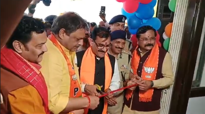 State President VD Sharma, MP from Khajuraho seat, reached Katni