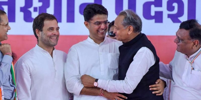 राजस्थान कांग्रेस की पहली लिस्ट हुई जारी