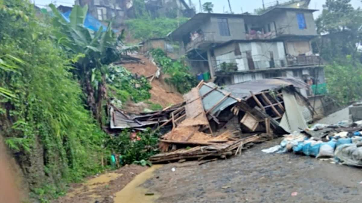 Rains wreak havoc in Nagaland