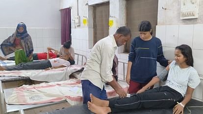 पॉलिटेक्निक कॉलेज की आठ छात्राएं बीमार