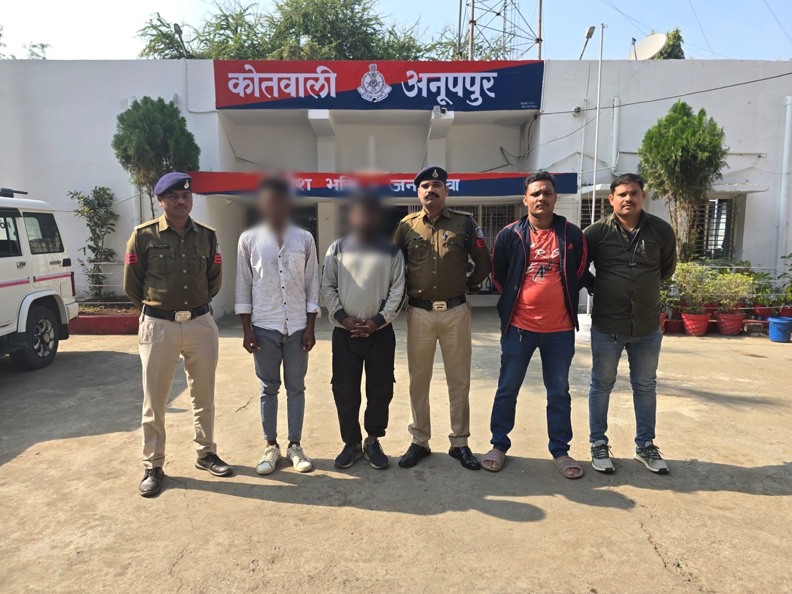 अवैध रेत उत्खनन माफिया के खिलाफ कोतवाली पुलिस की सख्त कार्यवाही