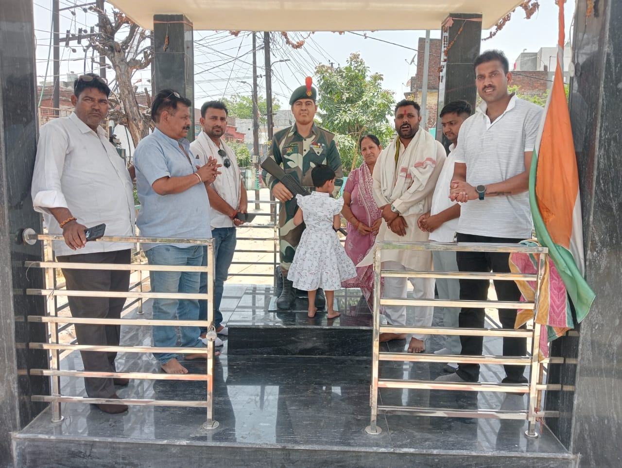 सहारनपुर में अमर शहीद निशांत शर्मा का 36 वां जन्म दिवस मनाया गया