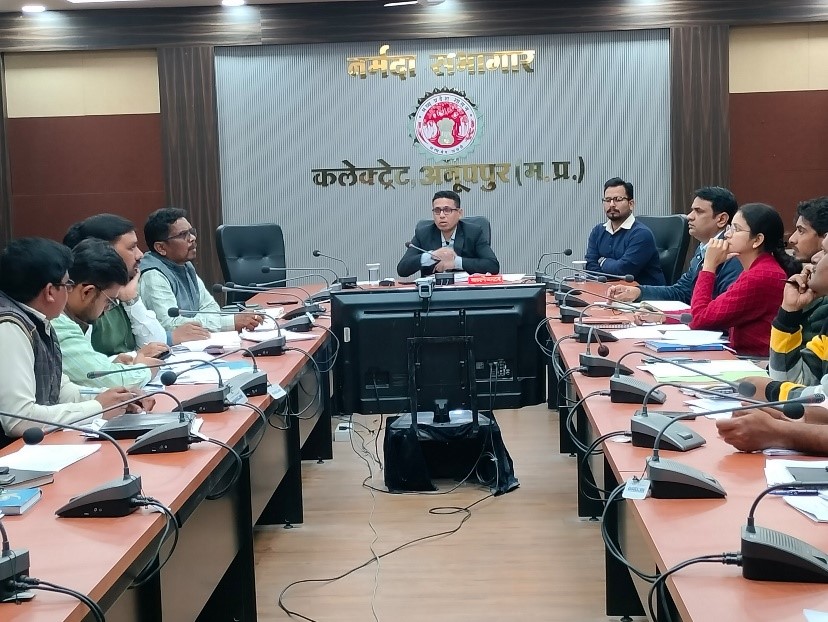 नगरीय निकायों के निर्माण कार्य रुचि लेकर पूर्ण करें अधिकारी-कलेक्टर