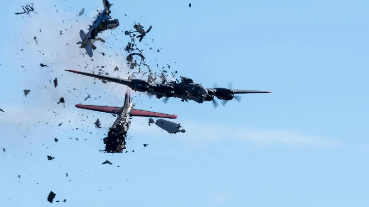 अमेरिका में दुर्घटना का शिकार हुआ सेना का लड़ाकू विमान