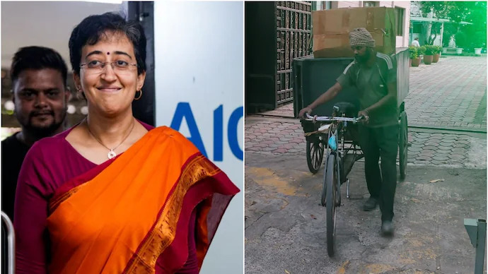 'केजरीवाल से चाबी ली और हमें बिना बताए रहने आ गईं...'