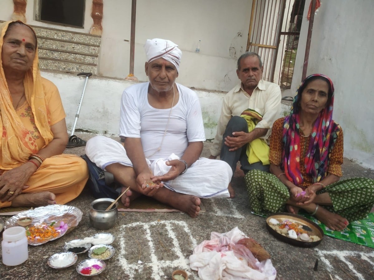 भारत-पाक बंटवारे में मृत 3 सौ पूर्वजों का श्राद्ध