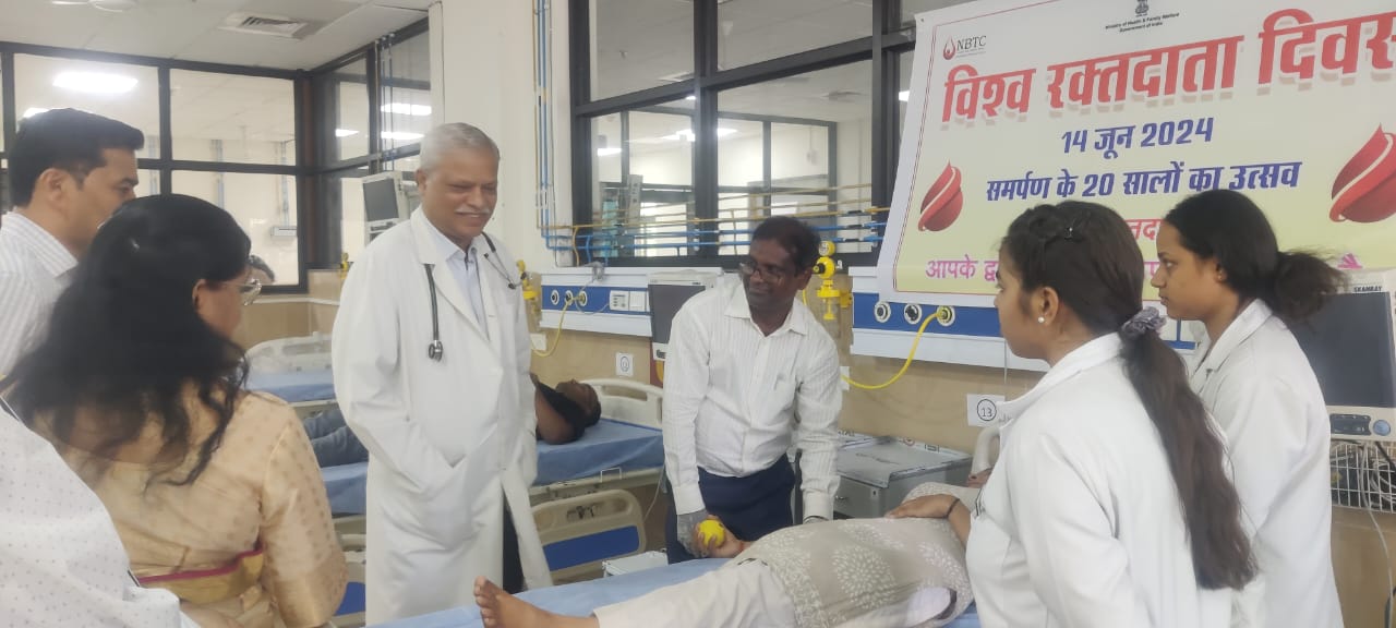 Blood donation is the biggest donation: Dr. Girish