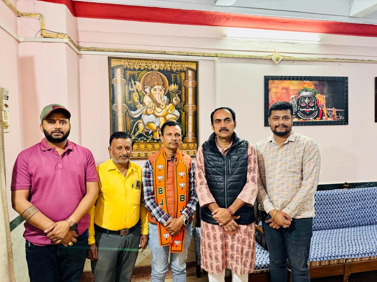 कांग्रेस सदस्य विजय दुबे भारतीय जनता पार्टी में हुए शामिल