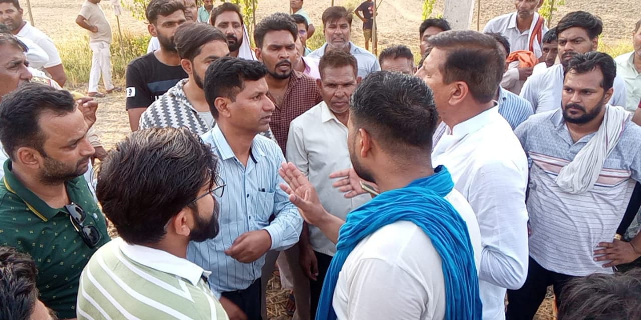 सहारनपुर में हाईटेंशन लाइन पर कार्य करते समय सप्लाई चालू होने से संविदाकर्मी की मौके पर ही हुई मौत