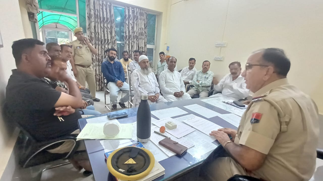 पुलिस मुख्यालय के निर्देशन में सीएलजी की बैठक आयोजित
