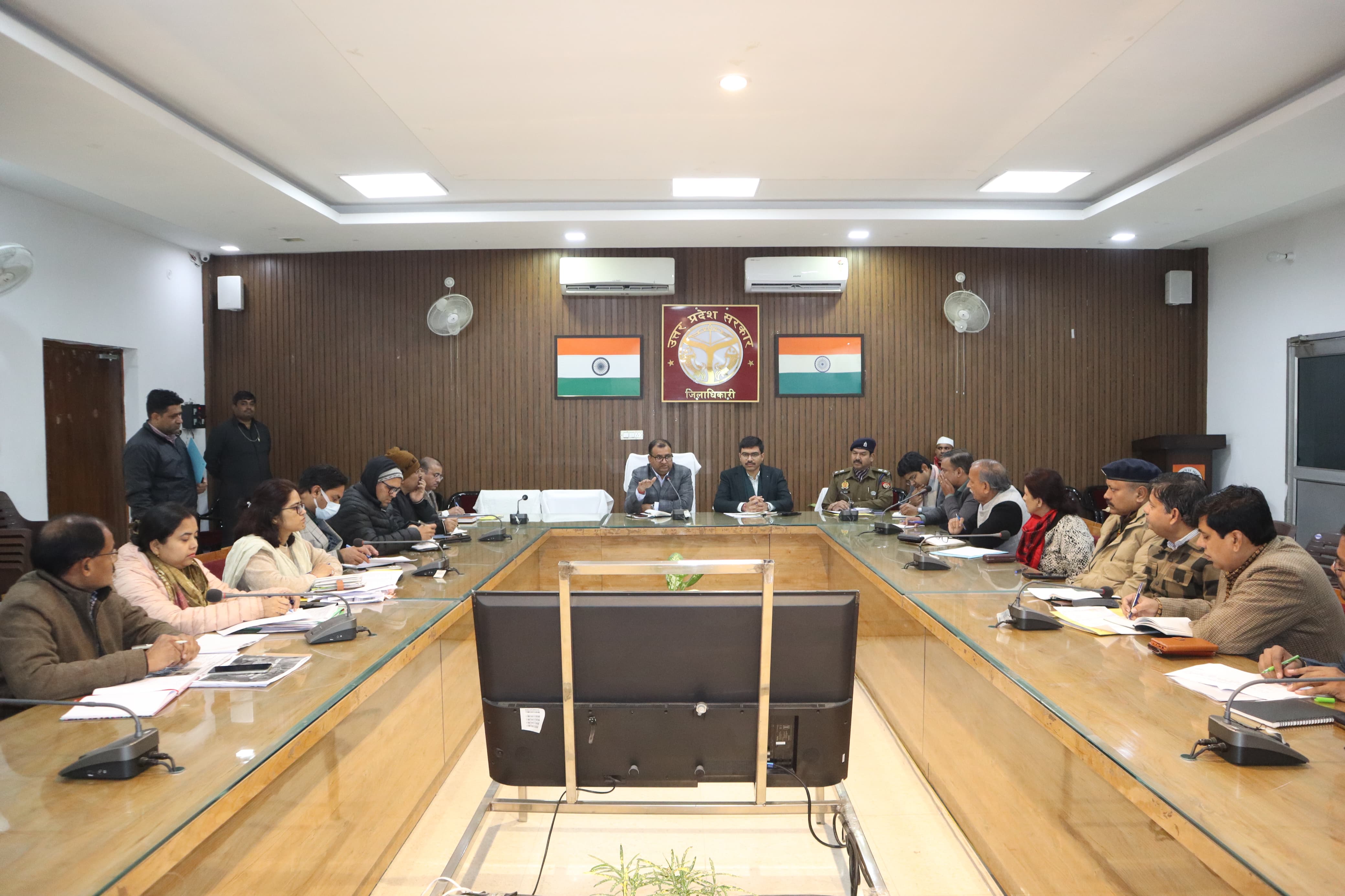 Special Monitor of National Human Rights Commission Balkrishna Goyal inspected Anganwadi Center located at Khalasi Line