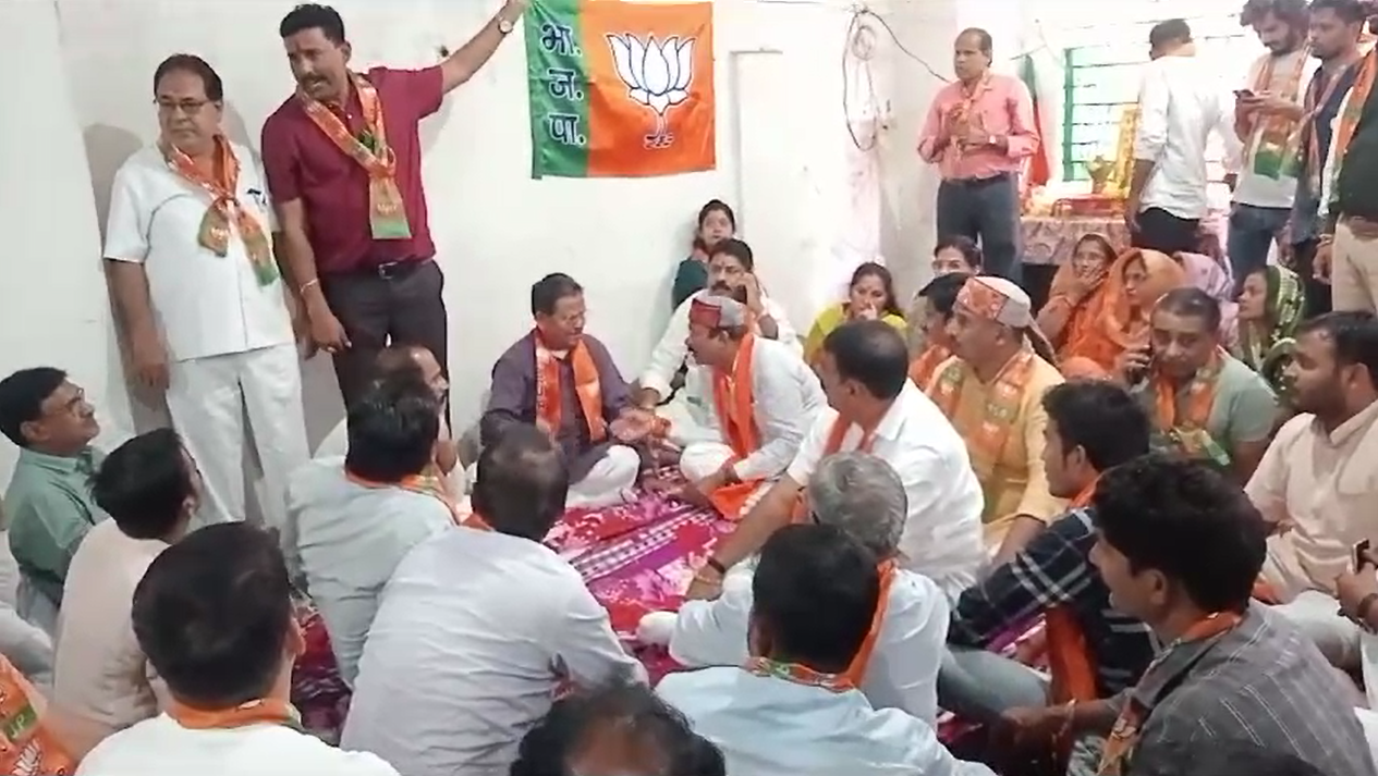 Election office of Barwani BJP candidate Premsingh Patel inaugurated