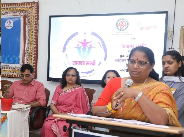 Minister Ms. Bhuria inaugurated Cyber Sakhi training