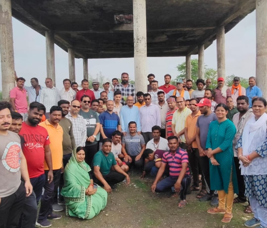 बाल्मीकि मुक्तिधाम में श्रमदान और पौधरोपण कार्यक्रम सम्पन्न