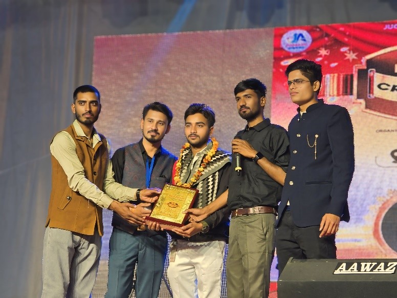 पत्रकार उमेश कुशवाहा को मध्यप्रदेश क्रिएटर अवॉर्ड से किया गया सम्मानित