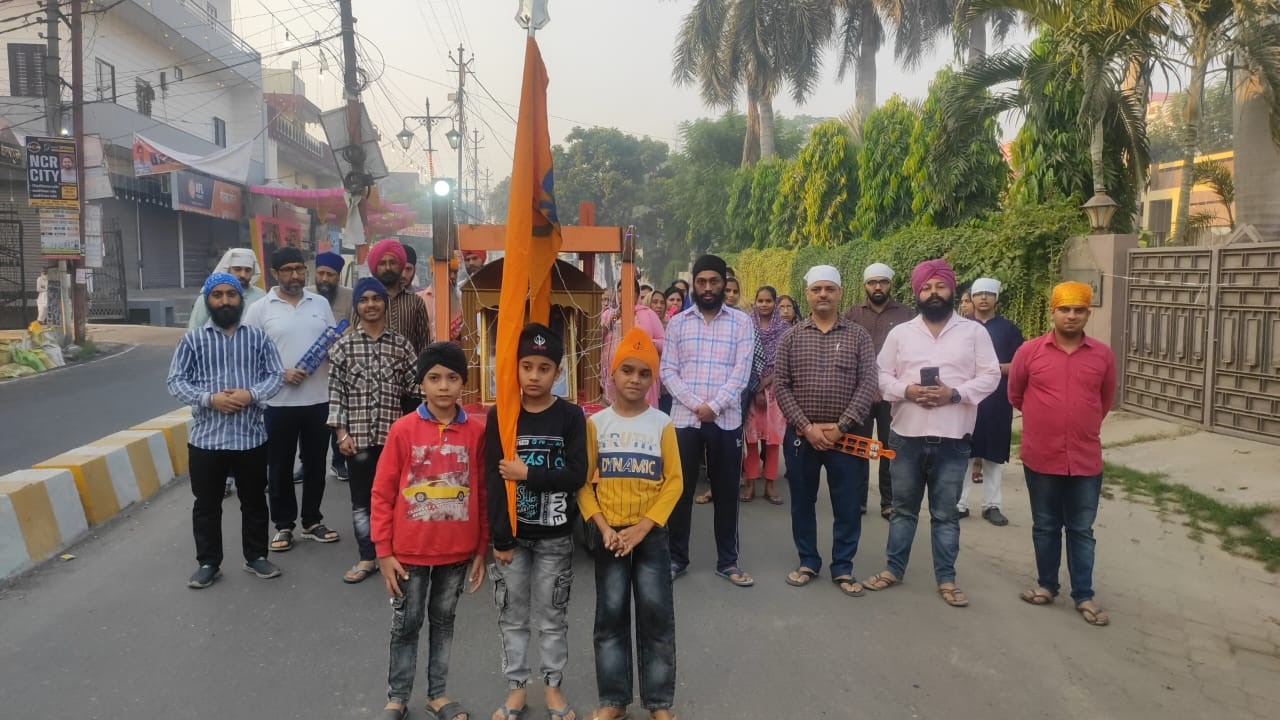 सहारनपुर में प्रकाश पर्व के उपलक्ष्य में 12 दिवसीय प्रभातफेरियां हुई प्रारंभ