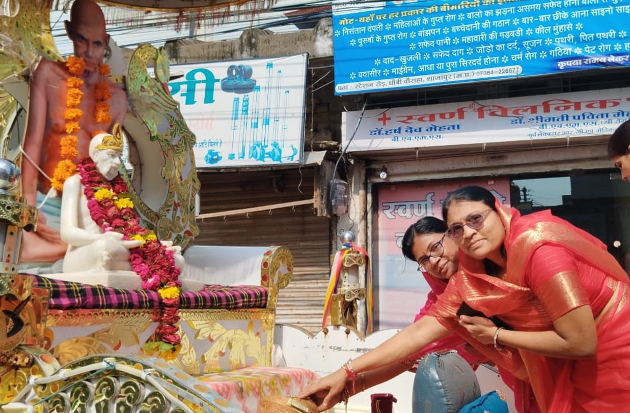 आनंद सागर सुरीश्वरजी की रथ यात्रा का नगर में हुआ मंगल प्रवेश
