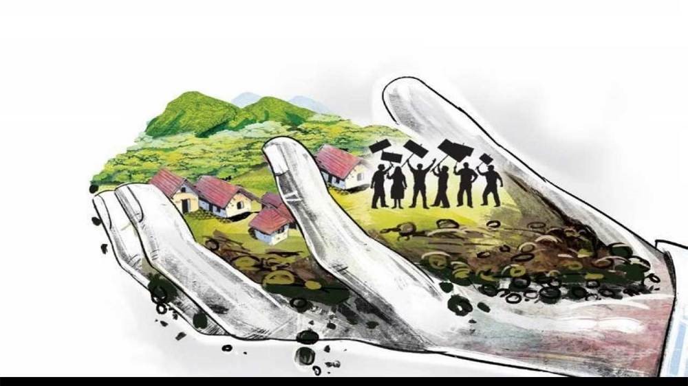 भूमाफिया: निधि और सुभाष ने काटी 40 एकड़ में अवैध कॉलोनी