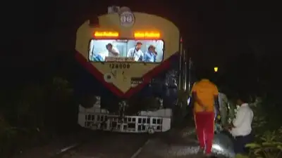 MEMU passenger train derails in Sambalpur, Odisha