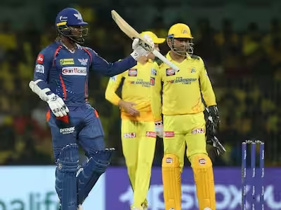 लखनऊ सुपर जायंट्स निकली चेन्नई सुपर किंग्स से आगे