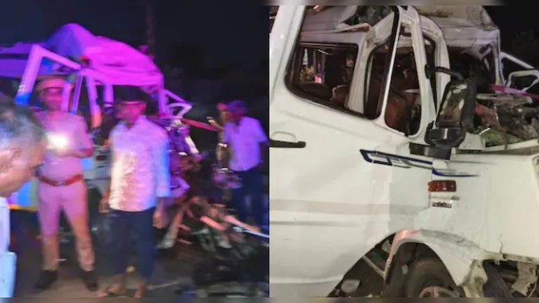 जोधपुर में बड़ा हादसा, सड़क किनारे खड़े ट्रेलर में घुसी टेंपो ट्रैवलर
