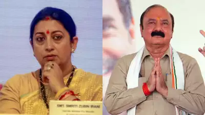 अमेठी का रण हरी स्मृति ईरानी