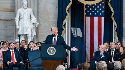 Donald Trump took oath as President of America