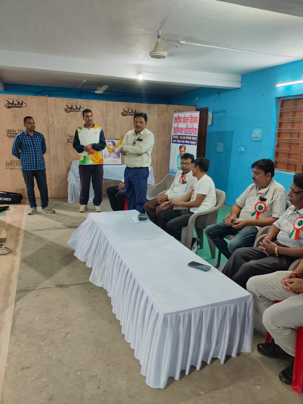 अनूपपुर जिला खेल परिसर में आयोजित हुई बैडमिंटन प्रतियोगिता