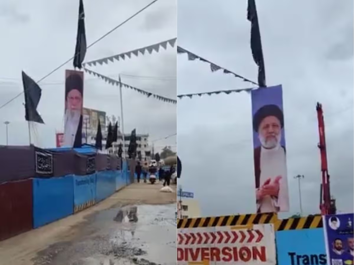 Iranian flags put up in Bhopal on Muharram