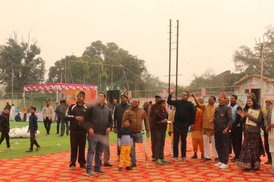 रंगोली, गिल्ली डंडा, पंतग प्रतियोगिता आयोजित