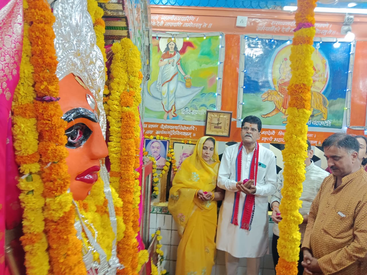 आए नवराते माता के....घट स्थापना के साथ शुरू हुई शारदेय नवरात्रि