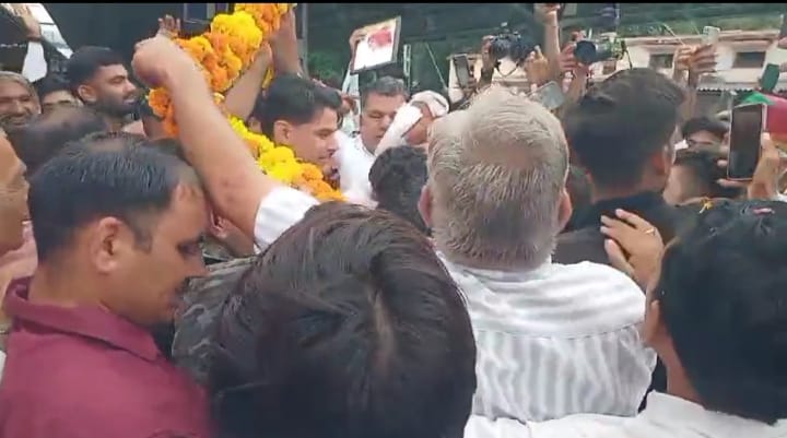 पूर्व मुख्यमंत्री सचिन पायलट का मेडता रोड में हुआ स्वागत