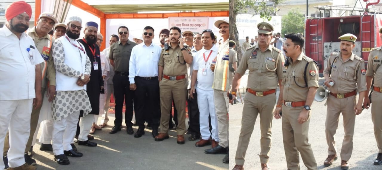 सहारनपुर जनपद में हर्षोल्लास के साथ सौहार्द्रपूर्ण माहौल में मना ईद का त्यौहार 