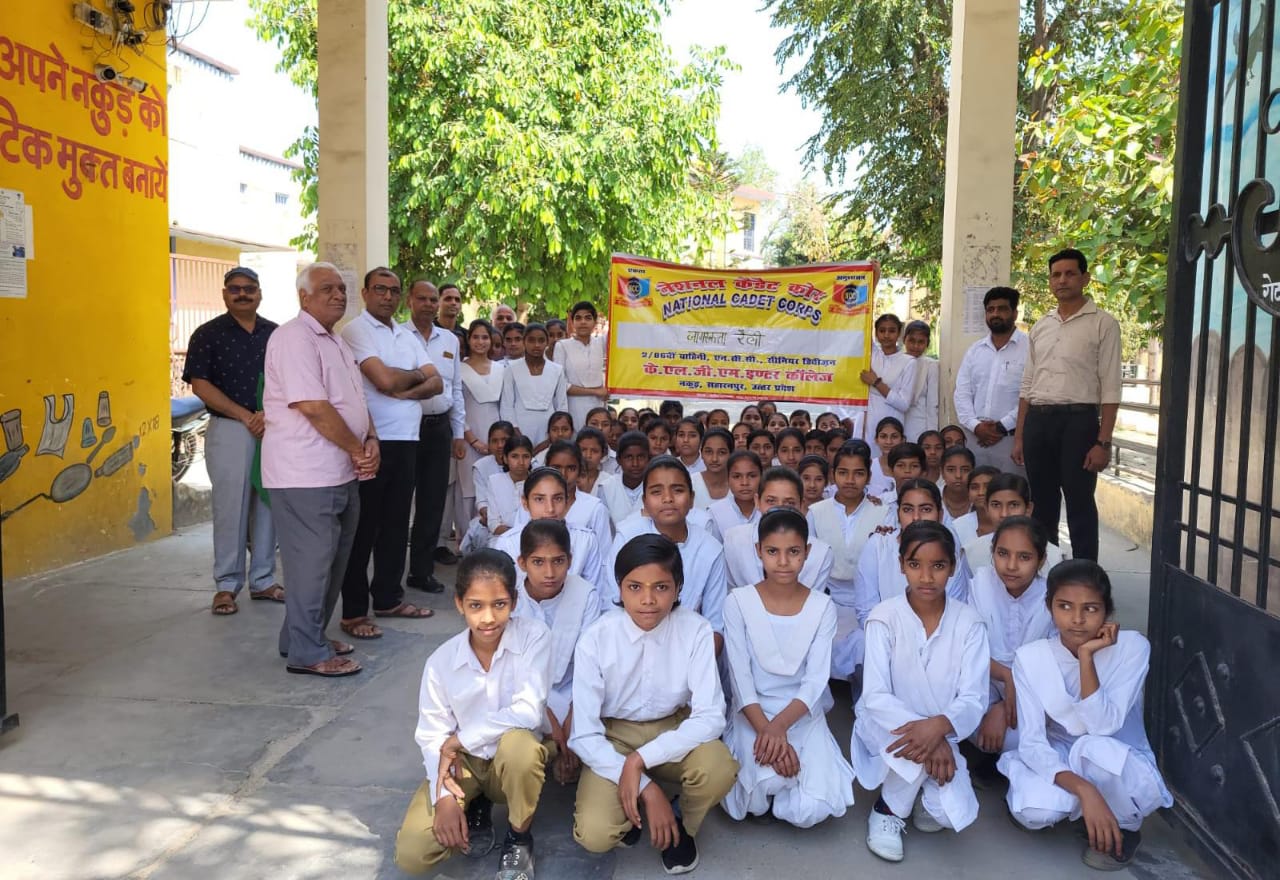 Road Safety and Communicable Disease Awareness Rally organized at KLGM Inter College