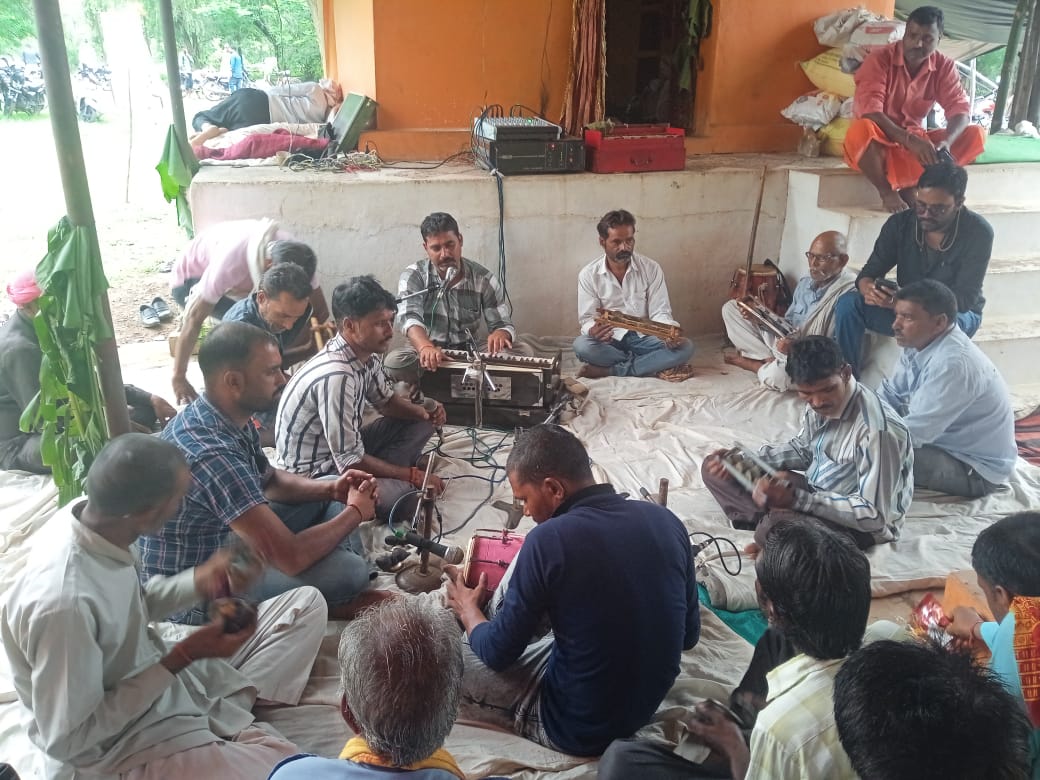 पन्ना में अखंड राम धुन का हुआ आयोजन