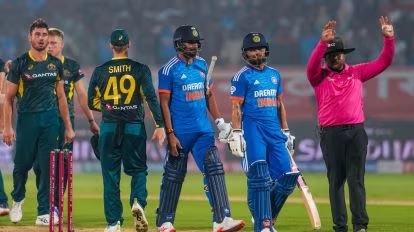 भारत ने ऑस्ट्रेलिया को विशाखापट्टनम T20 मैच में 2 विकेट से हराया